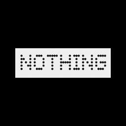 Brand logo : Nothing