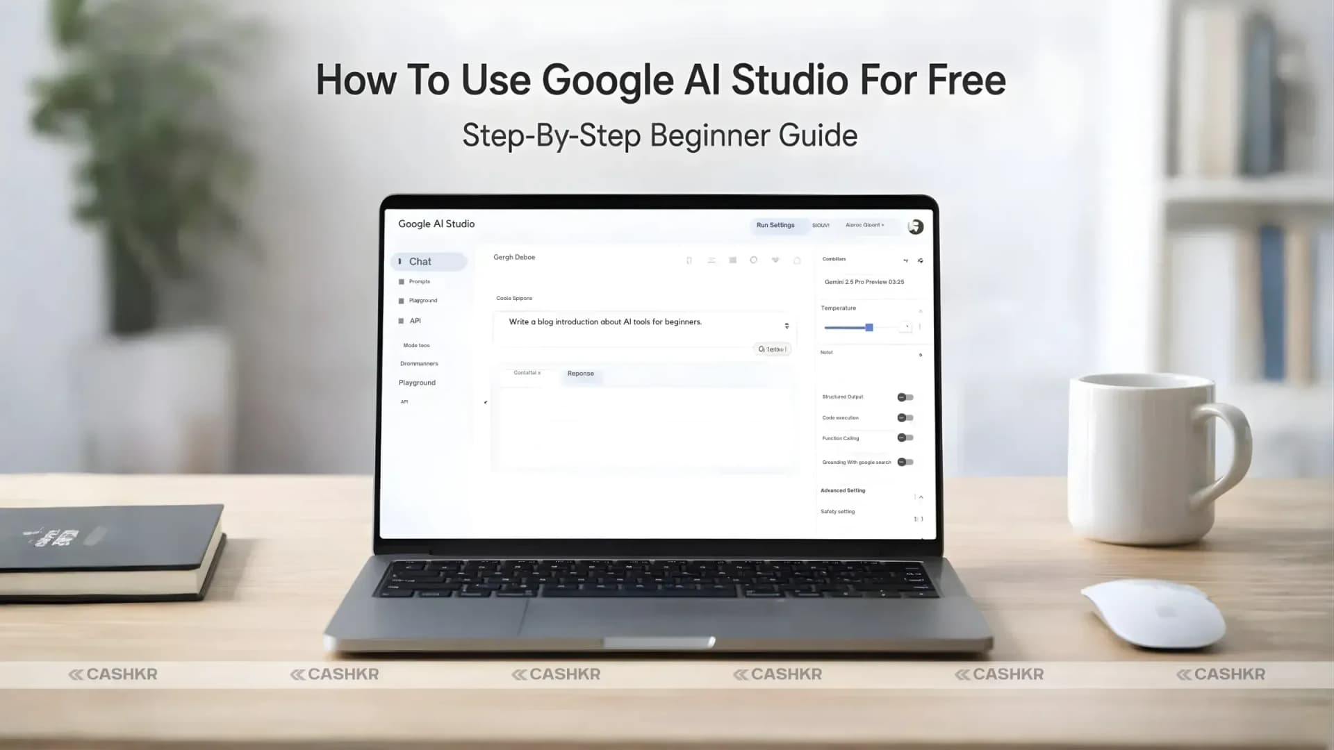 How to Use Google AI Studio for Free: Beginner Guide