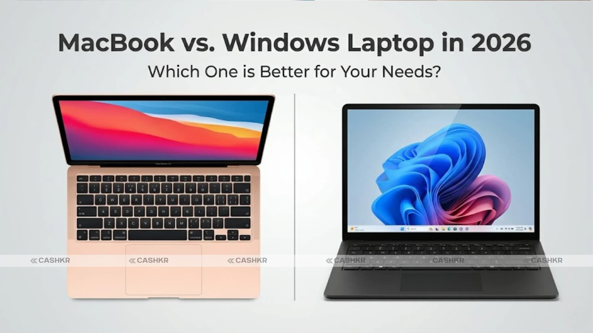 MacBook vs Windows Laptop in 2026: Which One Suits You Best?