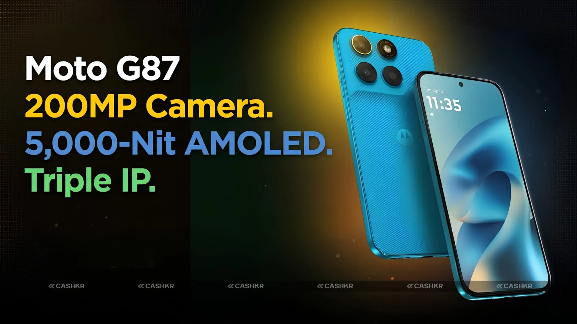 Moto G87 Price: 200MP and 5000 Nits at Rs. 45,000