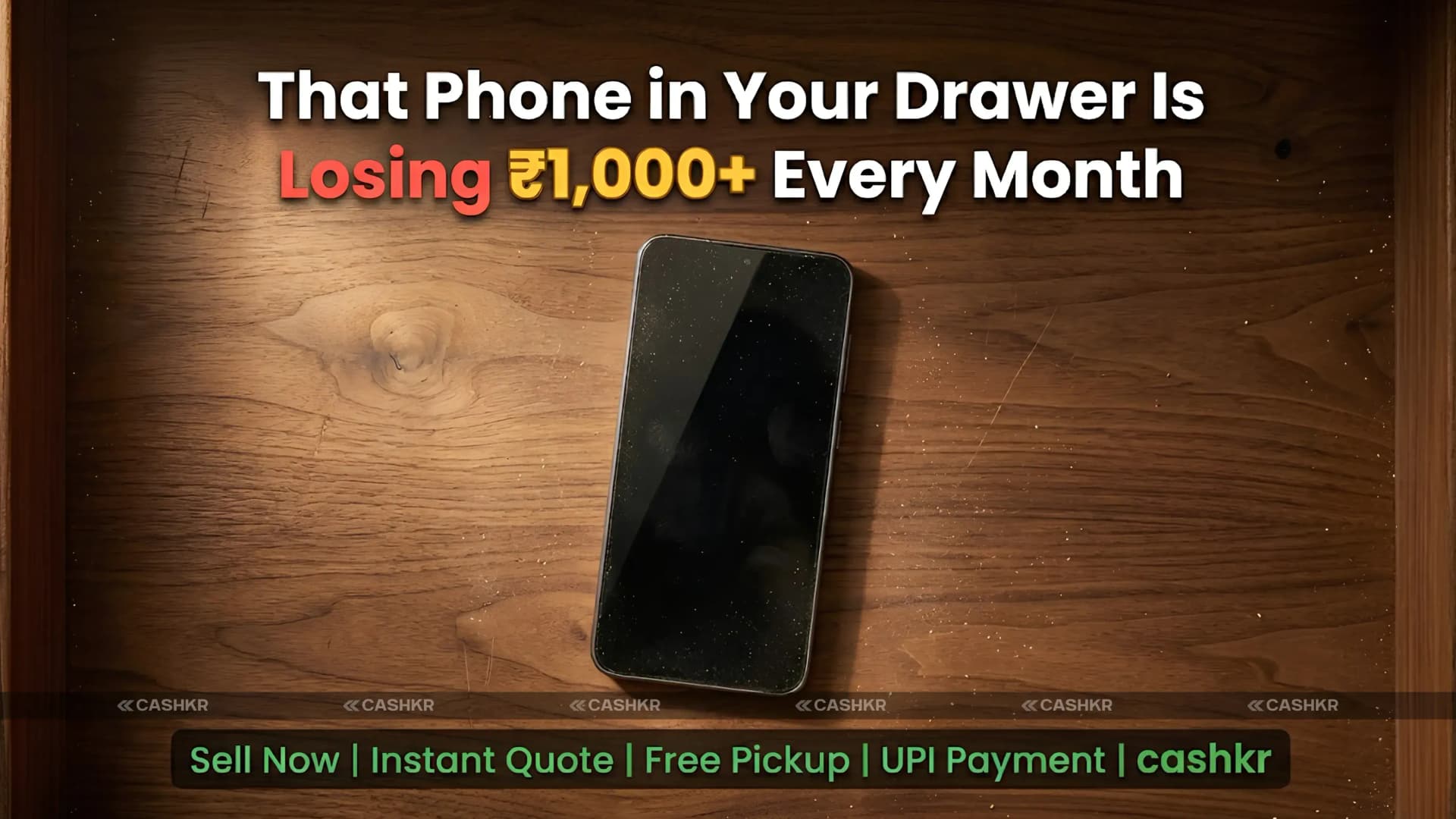 Old Phone in Your Drawer? Sell It on Cashkr India