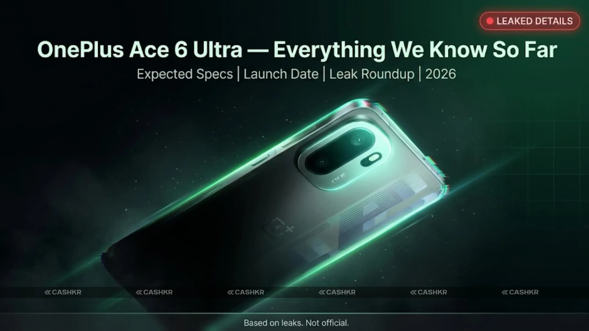 OnePlus Ace 6 Ultra: Leaked Specs, Launch and Price 2026
