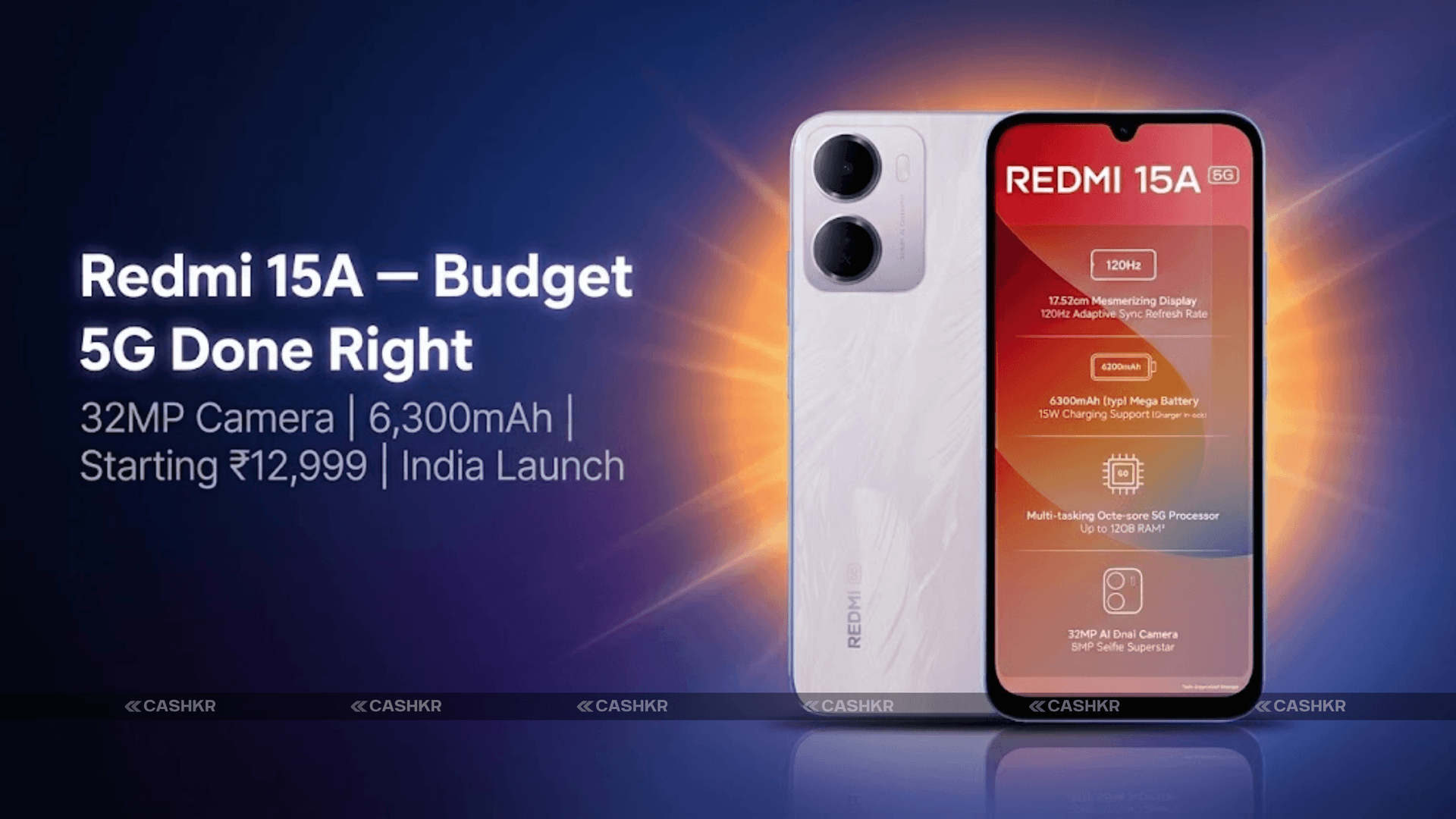 Redmi 15A: Best Budget 5G Phone India Under Rs. 17,000