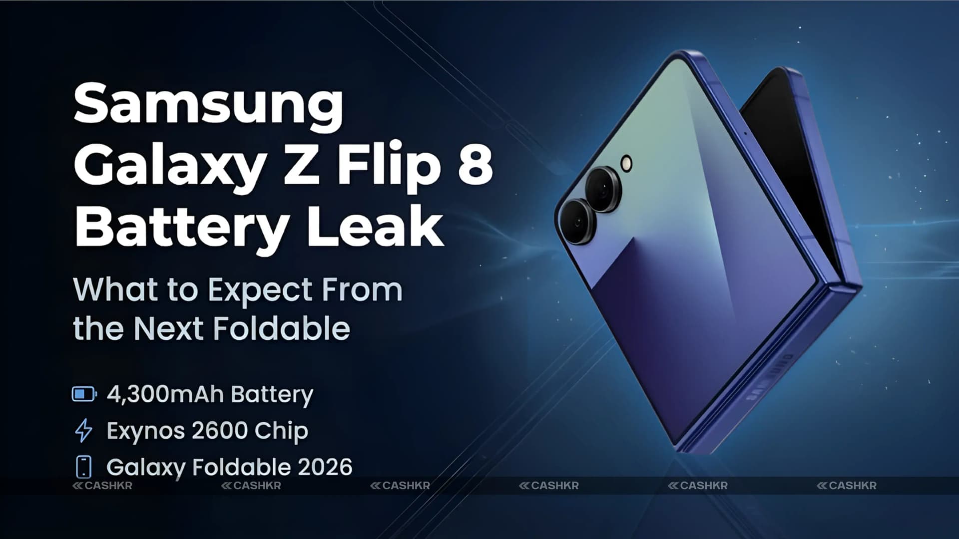 Samsung Galaxy Z Flip 8 Leaks: Battery, Chip & Launch