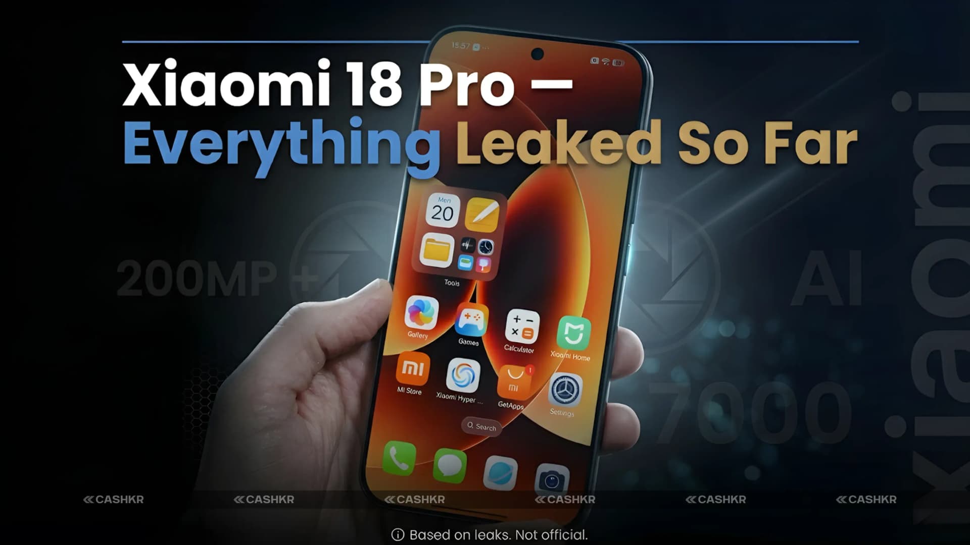 Xiaomi 18 Pro Leaked: AI Button and Dual 200MP Cameras