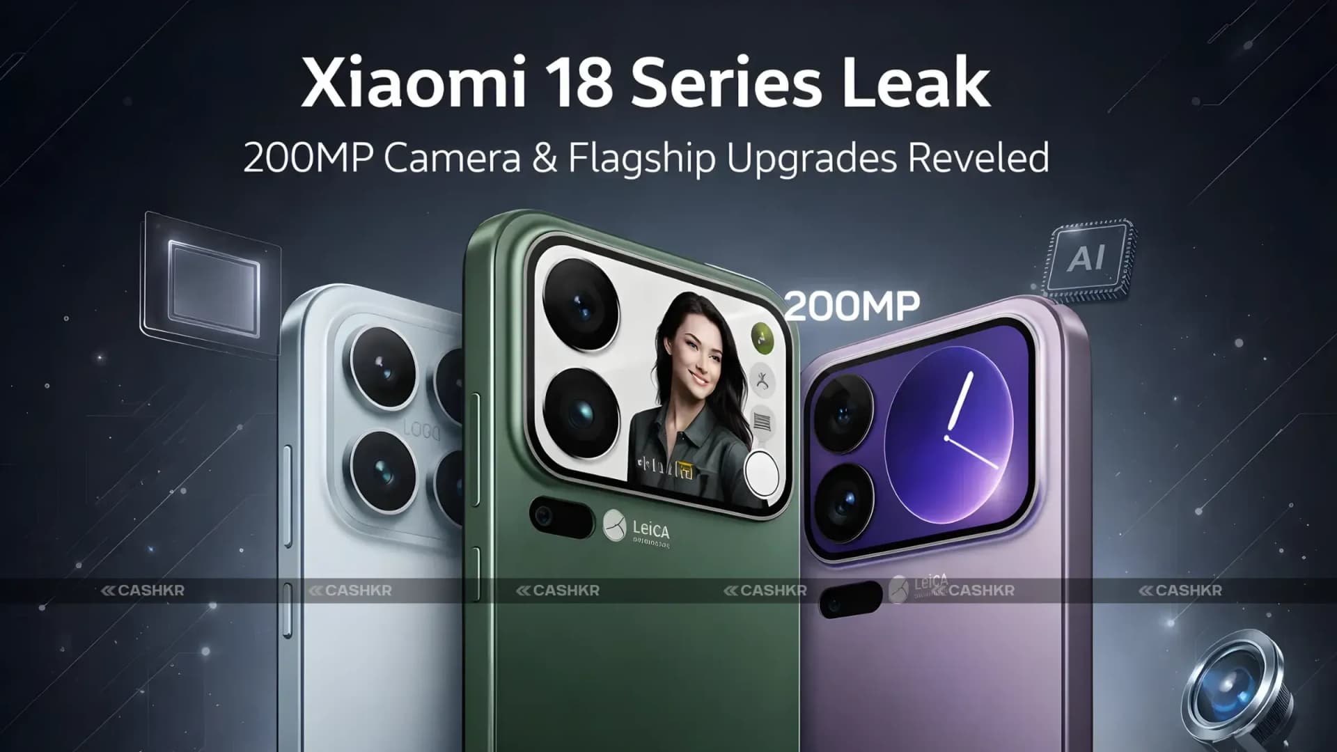 Xiaomi 18 Series Leak: Powerful 200MP Camera Upgrade