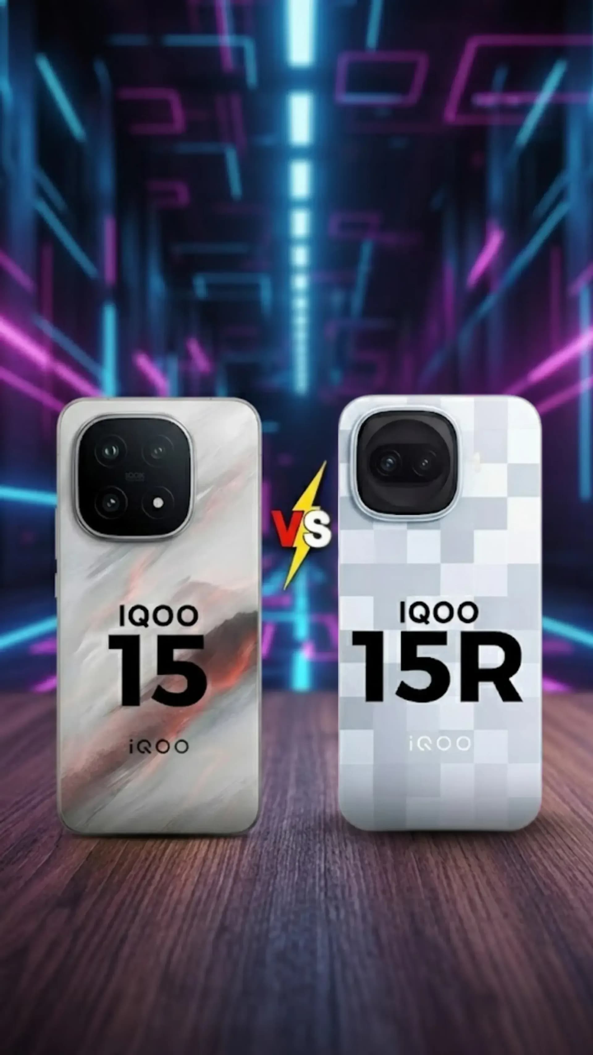  iQOO 15R vs iQOO 15: Performance, Camera & Price India