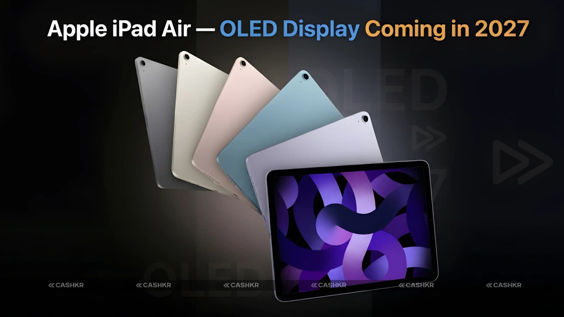 Apple iPad Air OLED Display