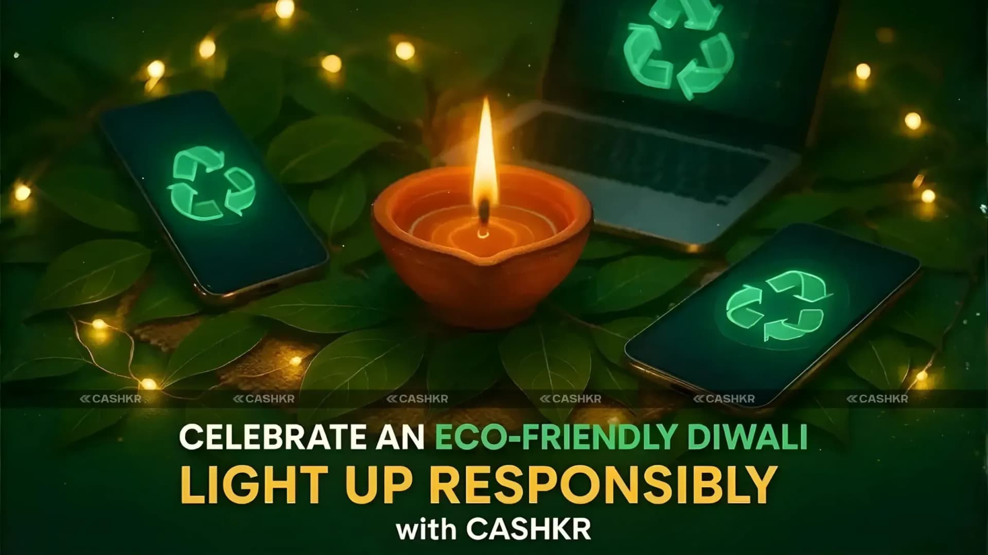 5 Ways to Celebrate an Eco-Friendly Diwali: Cashkr!