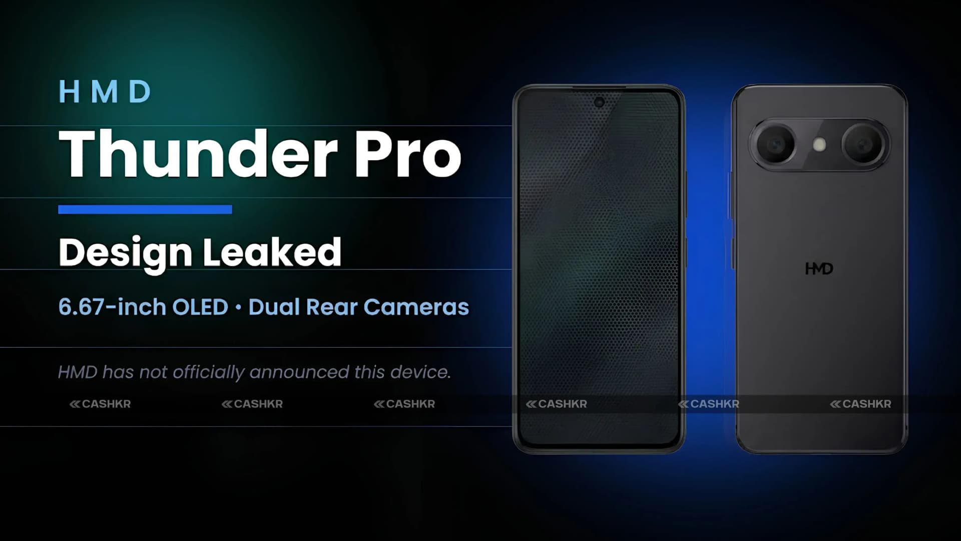 HMD Thunder Pro Design