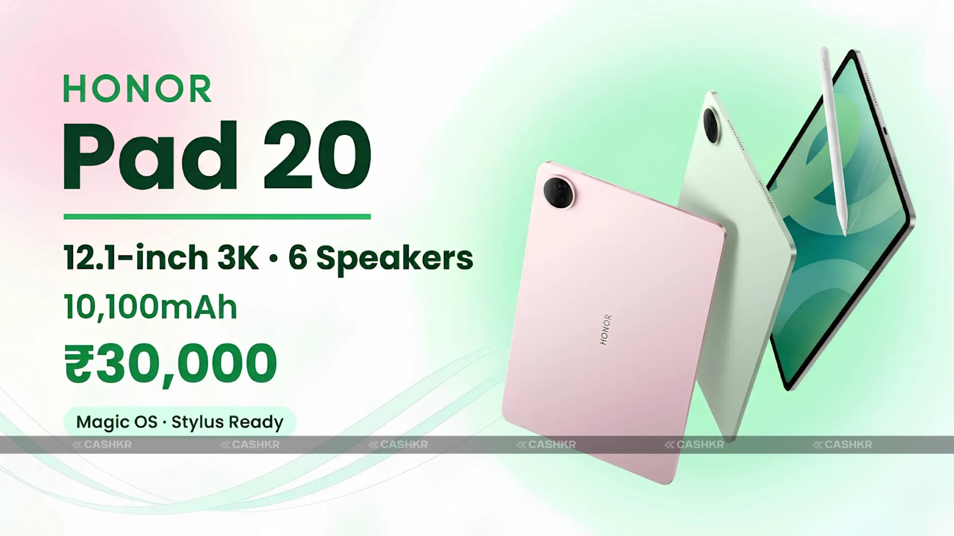 Honor Pad 20 Price in India, Specs and Features