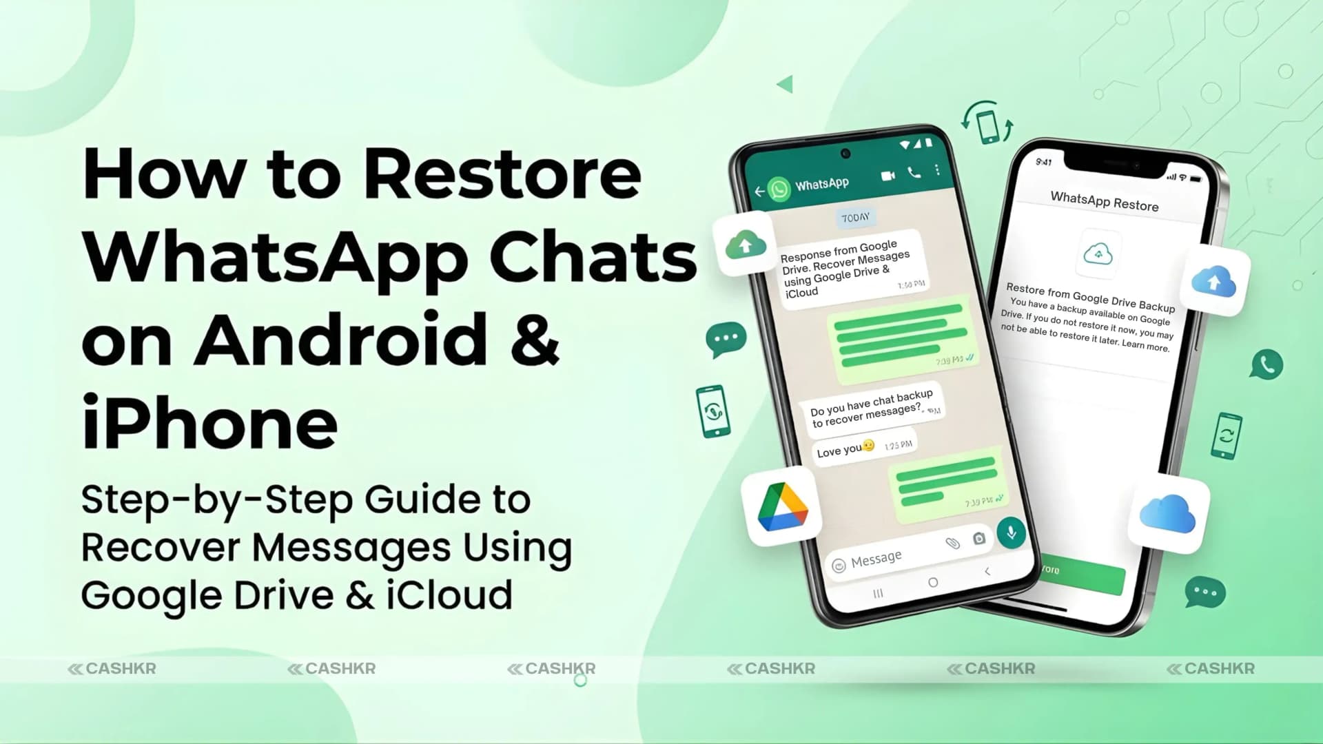 How to Restore WhatsApp Chats