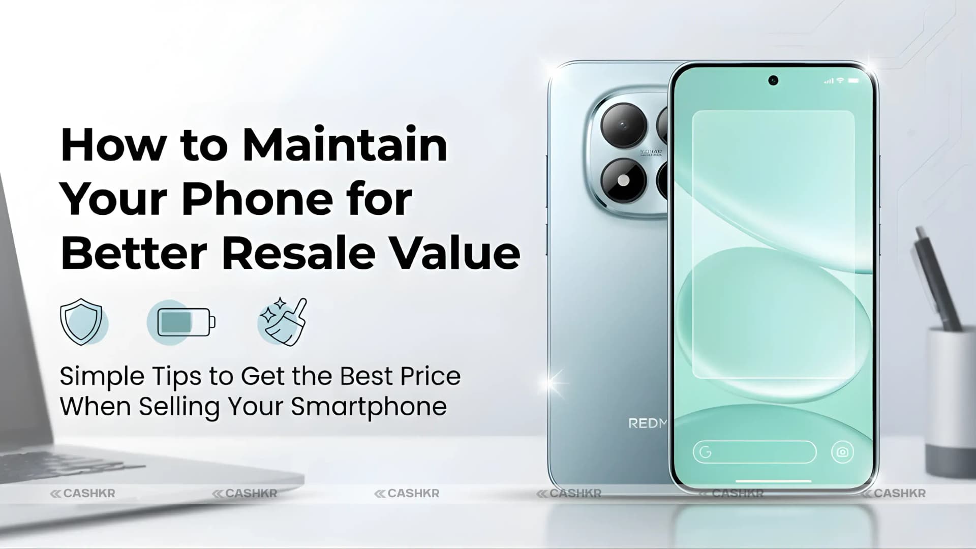 Maintain phone for better resale value