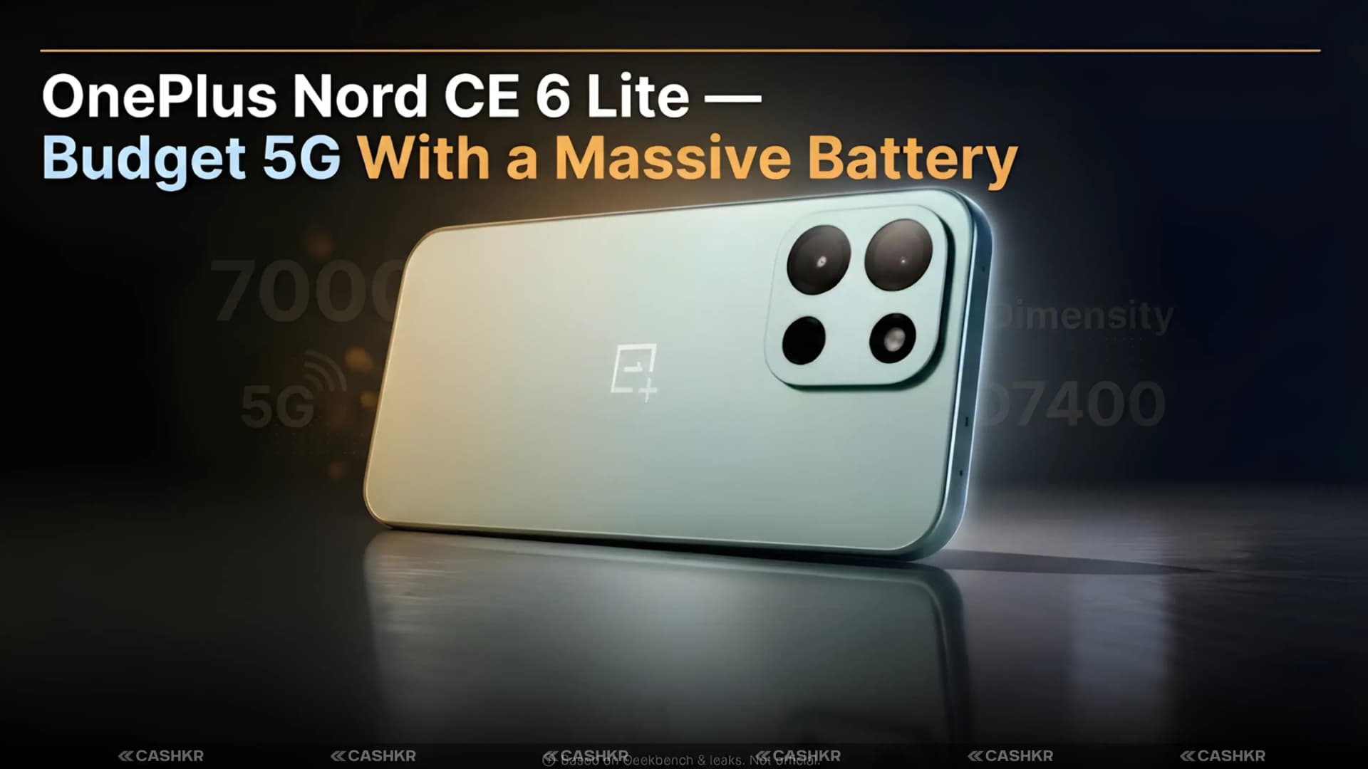 OnePlus Nord CE 6 Lite Leaked
