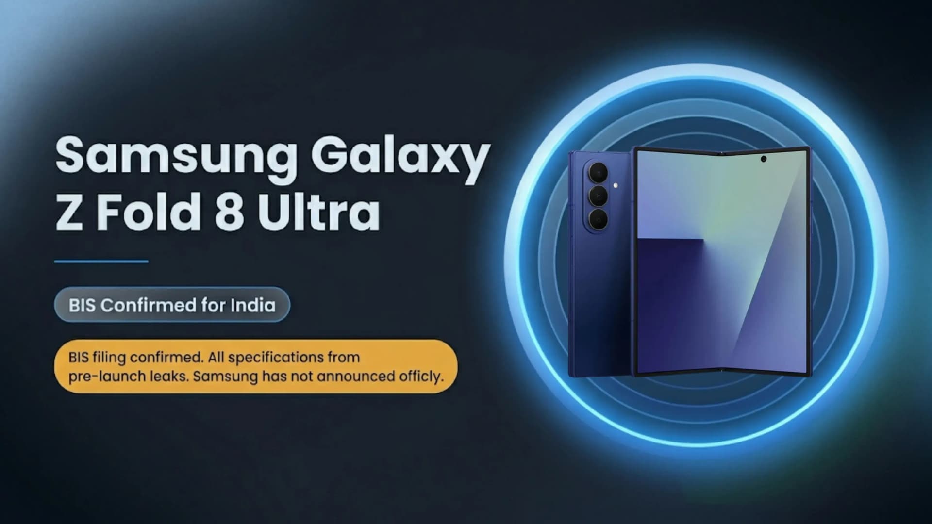 Samsung Galaxy Z Fold 8 Ultra