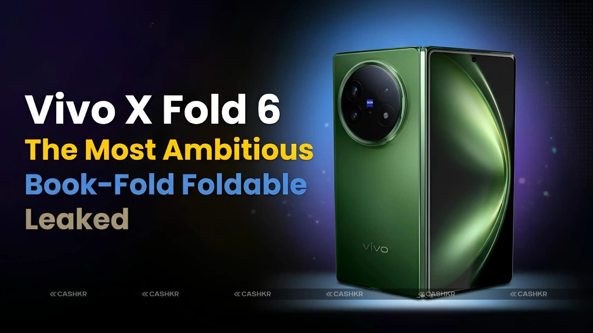 Vivo X Fold 6 Leaks with 200MP and 7000mAh Foldable