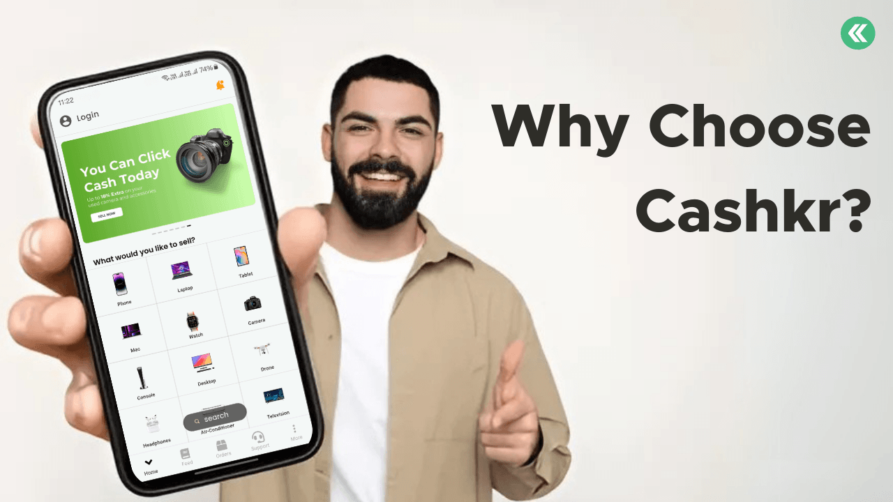 Sell Old Devices Easily with Cashkr | Trusted Platform