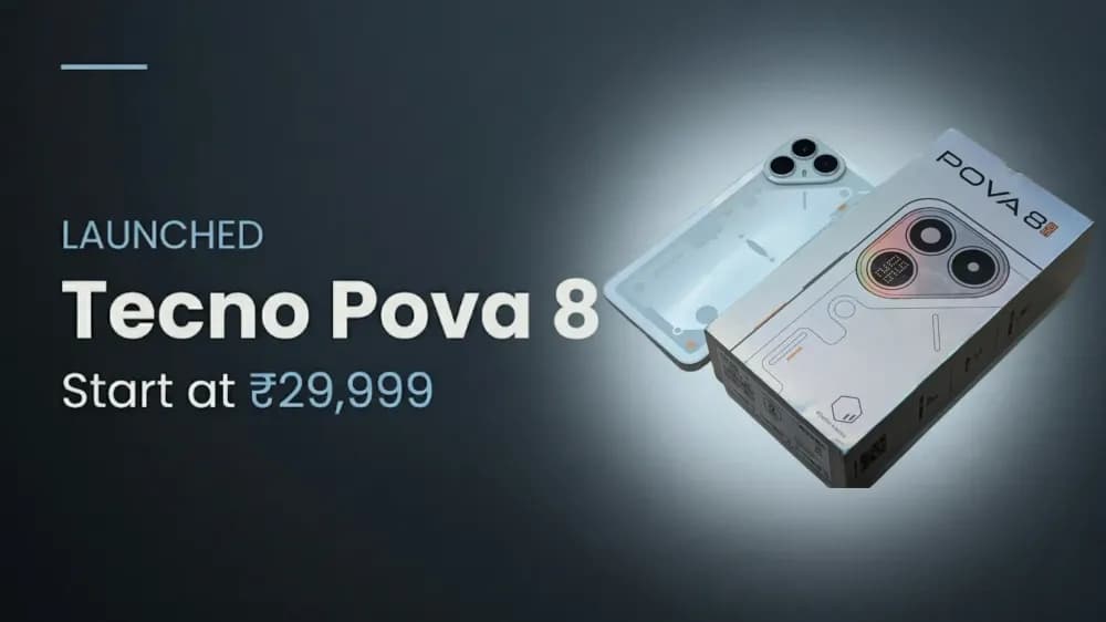 Tecno Pova 8 Price in India