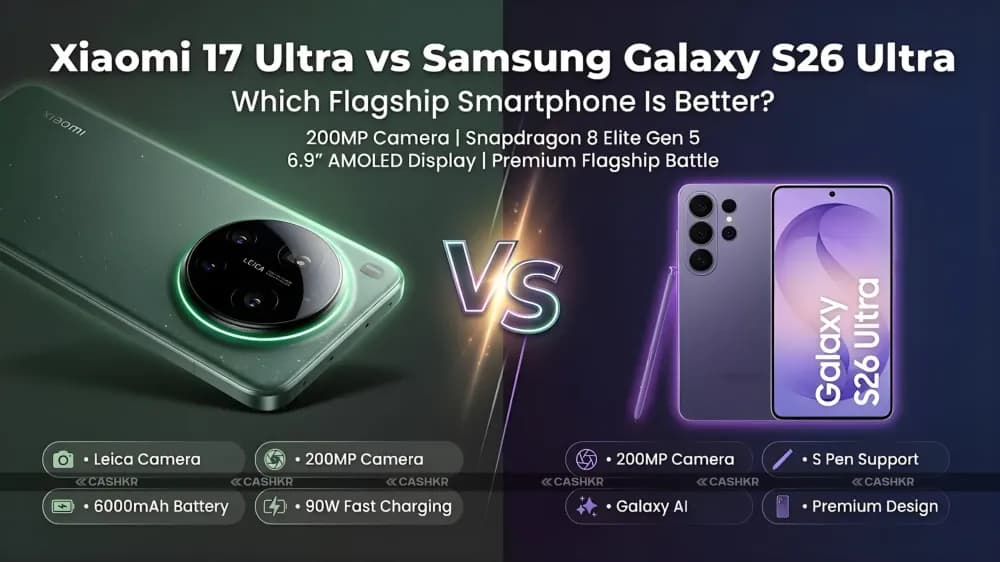 Xiaomi 17 Ultra vs Samsung Galaxy S26 Ultra