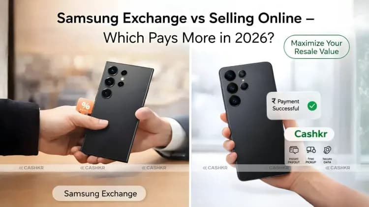 Samsung Exchange vs Selling Online